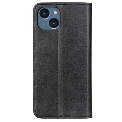 Apple iPhone 15 „Split“ sērijas melns atvērams maciņš, maks | Vacins.lv