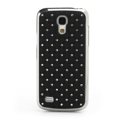 Samsung Galaxy S4 mini elegantiškas juodas dėklas su blizgučiais / Priedai.lt