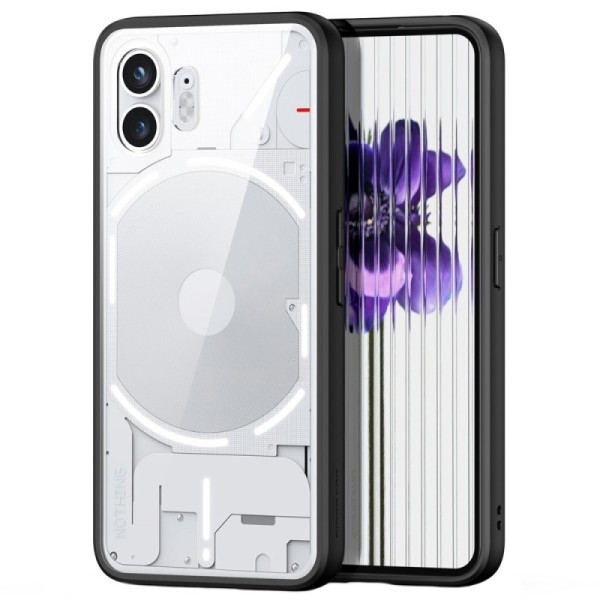 „Dux Ducis“ Aimo apvalks - dzidrs / melns (Nothing Phone 2)