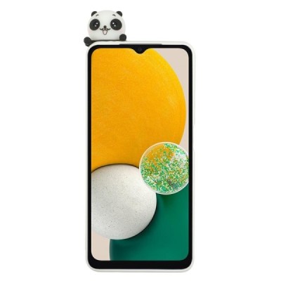 Samsung Galaxy A14 5G (SM-A146B) „Squezy“ cieta silikona (TPU) balts apvalks | vacins.lv