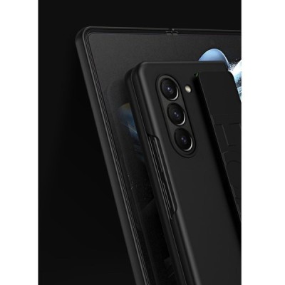 Samsung Galaxy Fold5 5G (SM-F946B) Foldable melns plastika apvalks | vacins.lv