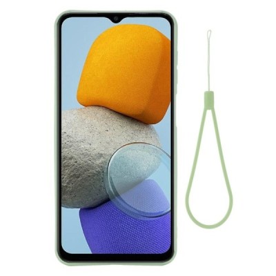 Samsung Galaxy M23 (SM-M236B, SM-E236B) „Shell“ cieta silikona (TPU) zaļš apvalks | Vacins.lv