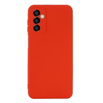 Samsung Galaxy M23 (SM-M236B, SM-E236B) „Shell“ cieta silikona (TPU) sarkans apvalks | vacins.lv