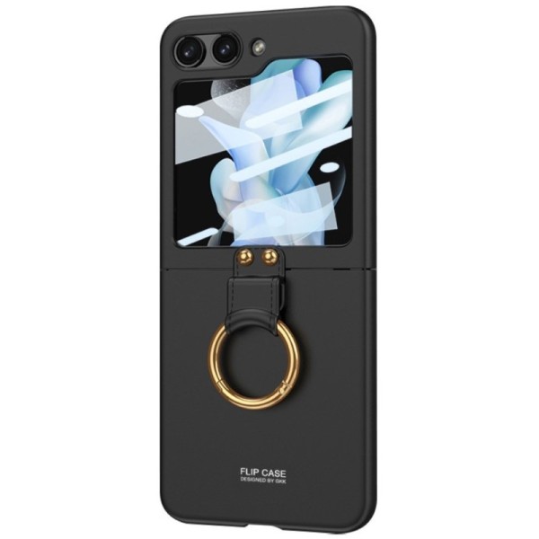 „GKK“ Creative plastmasas apvalks - melns (Galaxy Flip5)