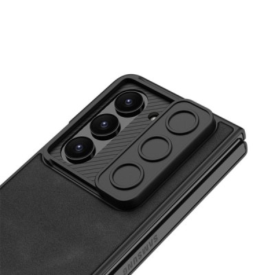 Samsung Galaxy Fold5 5G (SM-F946B) GKK CamShield Glass melns plastika apvalks | vacins.lv