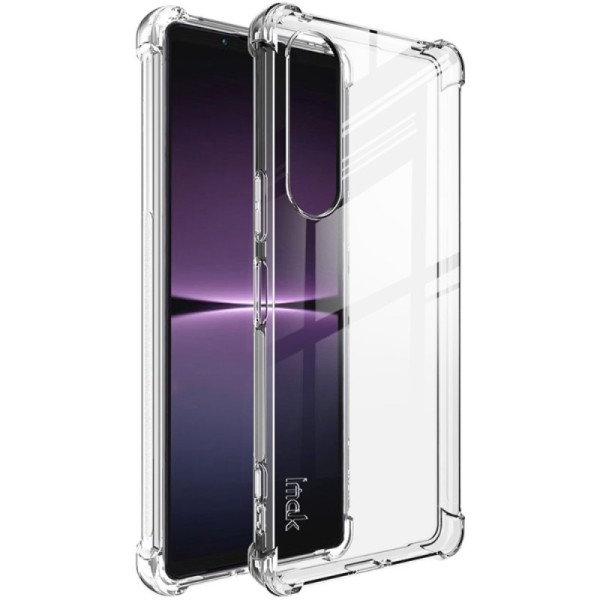 „Imak“ pastiprinātas aizsardzības cieta silikona (TPU) vāciņš - dzidrs (Xperia 1 V)