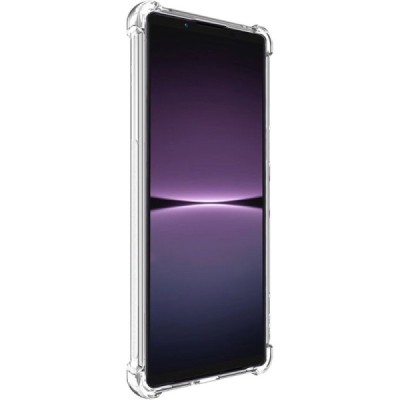 Sony Xperia 1 V Imak pastiprinātas aizsardzības cieta silikona (TPU) dzidrs vāciņš | Vacins.lv