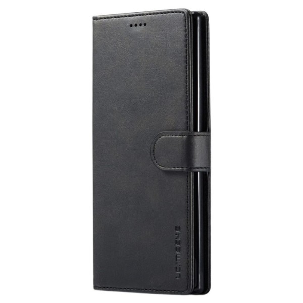 „Lc.Imeeke“ atvērams maciņš - melns (Galaxy Note 10+)
