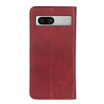 Google Pixel 7A „Split“ sērijas sarkans atvērams maciņš, maks | Vacins.lv