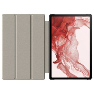 Samsung Galaxy Tab S9 11" / S9 FE 5G / S10 FE / S10 Lite atvēramais pelēks maciņš | Vacins.lv