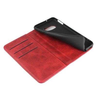 Samsung Galaxy S10e (G970) „Split“ sērijas sarkans atvērams maciņš, maks | Vacins.lv