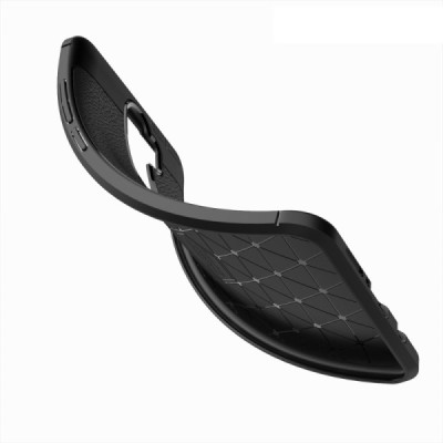 Xiaomi Redmi Note 8 Pro FOCUS cieta silikona (TPU) melns apvalks | vacins.lv