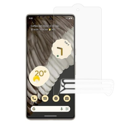 Google Pixel 7A JUNLI (TPU) dzidra ekrāna aizsargplēve (pilnīgi aizsedzama) | Vacins.lv