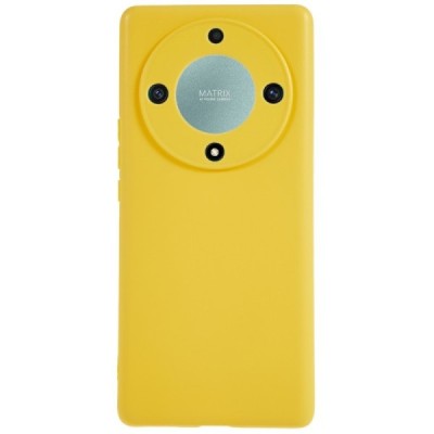 Huawei Honor X9a cieta silikona (TPU) dzeltens apvalks | vacins.lv