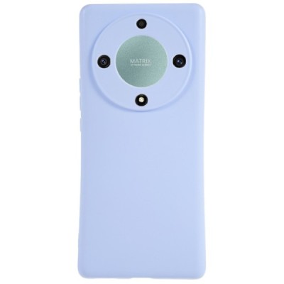 Huawei Honor X9a cieta silikona (TPU) violeta apvalks | vacins.lv