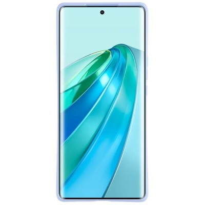 Huawei Honor X9a cieta silikona (TPU) violeta apvalks | vacins.lv