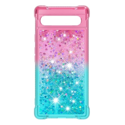 Google Pixel 7A Shine cieta silikona (TPU) piparmētru rozs apvalks | Vacins.lv