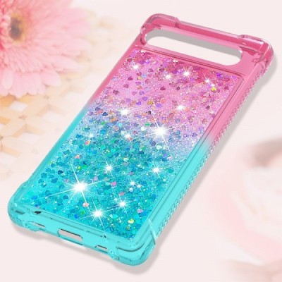 Google Pixel 7A Shine cieta silikona (TPU) piparmētru rozs apvalks | Vacins.lv