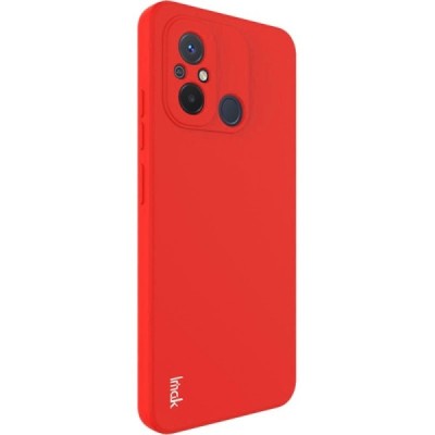 Xiaomi Redmi 12C „Imak“ cieta silikona (TPU) sarkans apvalks | vacins.lv