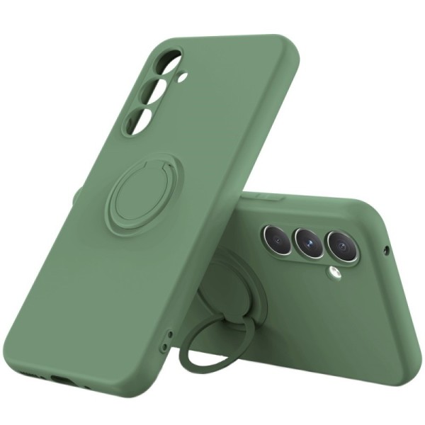 „Ring“ Kickstand (TPU) apvalks - zaļš (Galaxy A54)