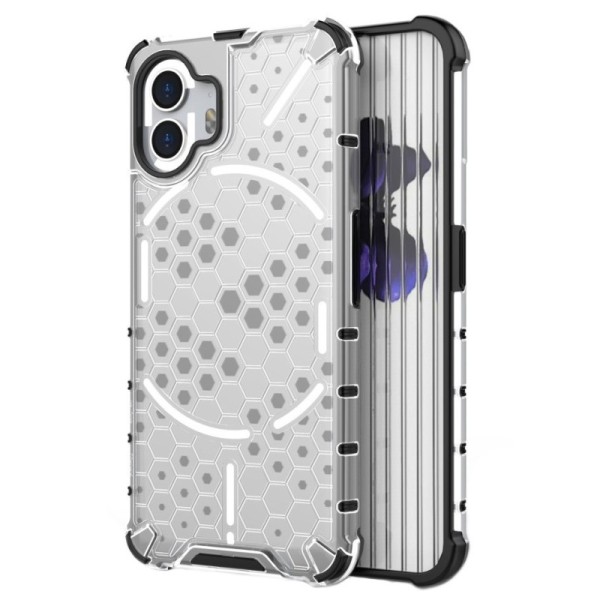 „Honeycomb“ pastiprinātas aizsardzības apvalks - dzidrs (Nothing Phone 2)