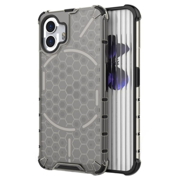 „Honeycomb“ pastiprinātas aizsardzības apvalks - pelēks (Nothing Phone 2)