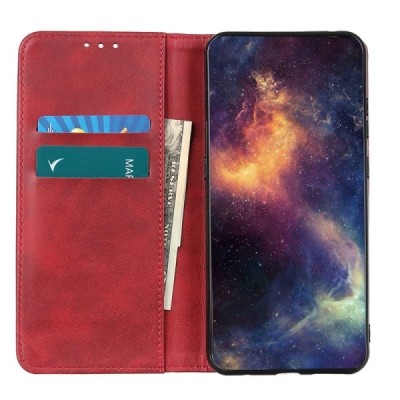 Nokia C21 „Split“ sērijas sarkans atvērams maciņš, maks | Vacins.lv