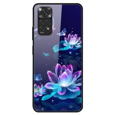 Xiaomi Redmi Note 11 Pro „Marble“ cieta silikona (TPU) zils apvalks | vacins.lv