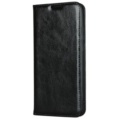 „Deluxe“ Huawei P smart 2019 (Honor 10 Lite) melns ādas atvērams maciņš | Vacins.lv