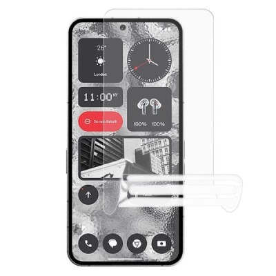 Nothing Phone 2 Calans skaidri apsauginė pilnai dengianti ekrano plėvelė | Priedai.lt