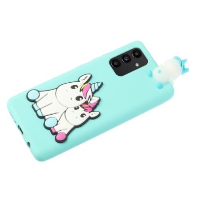 Samsung Galaxy A14 5G (SM-A146B, SM-A145F) „Squezy“ Unicorn cieta silikona (TPU) pipartmētru apvalks | Vacins.lv