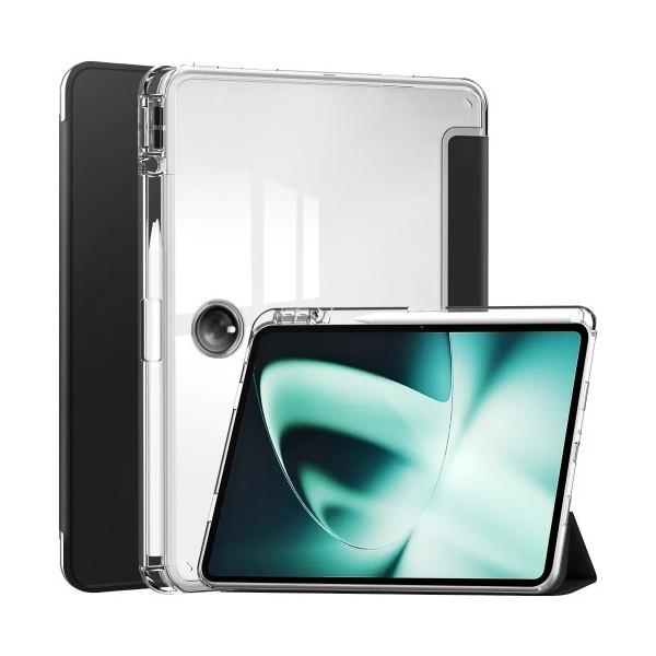 „Deluxe“ atvēramais maciņš - melns (OnePlus Pad)