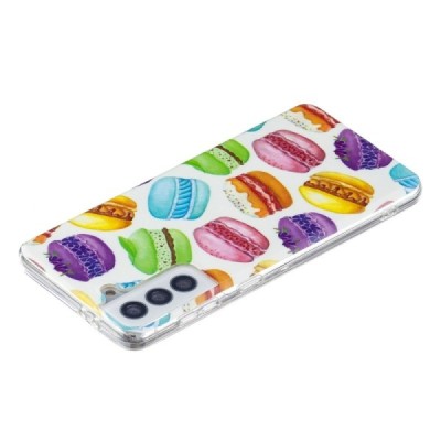 Samsung Galaxy S21 FE (Fan Edition) 5G „Glow“ Macaroon cieta silikona (TPU) krāsains apvalks | Vacins.lv
