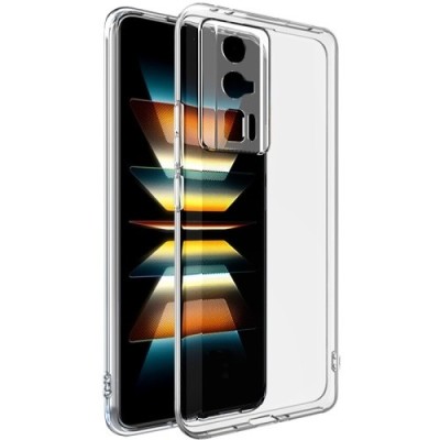 Xiaomi Poco F5 Pro cieta silikona (TPU) dzidrs apvalks | vacins.lv