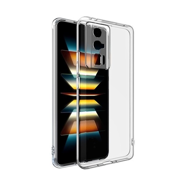 Cieta silikona (TPU) apvalks - dzidrs (Poco F5 Pro)