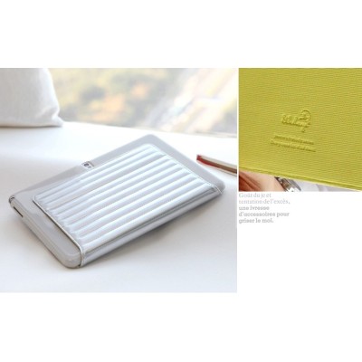 Sudraba „8thdays“ Jessie's Melody atvērams Samsung Galaxy Note 10.1 2014 futrālis / Vacins.lv