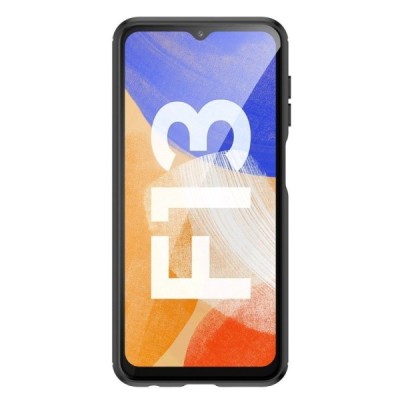 Samsung Galaxy M23 (SM-M236B, SM-E236B, SM-E135F) „Carbon“ cieta silikona (TPU) melns vāciņš | Vacins.lv