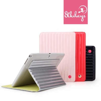 Sudraba „8thdays“ Jessie's Melody atvērams Samsung Galaxy Note 10.1 2014 futrālis / Vacins.lv