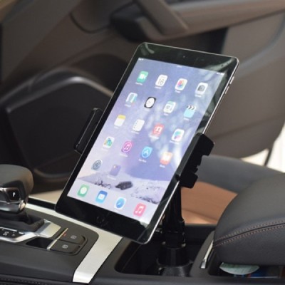 Automobilinis planšetės laikiklis tvirtinamas puodelio vietoje | Priedai.lt