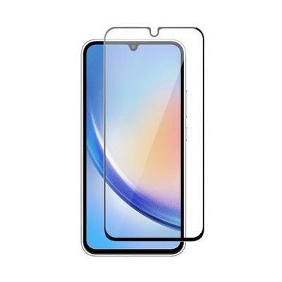 Samsung Galaxy A34 5G (SM-A346E) „Ceramics“ hibrīda ekrāna aizsargplēve (pilnīgi aizsedzama) | Vacins.lv