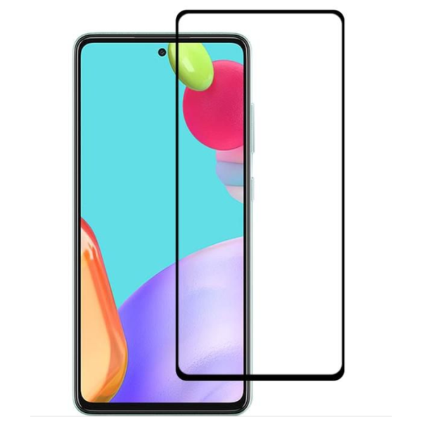 „Ceramics“ hibridinė apsauginė ekrano plėvelė (pilnai dengianti) - juoda (Galaxy A52 / A52s)