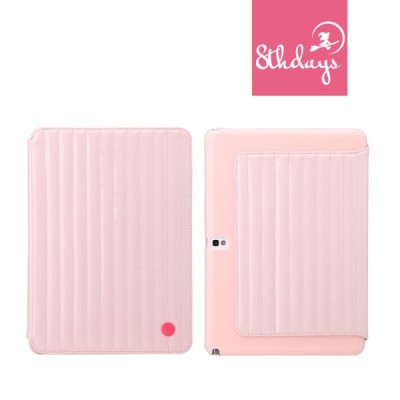 „8thdays“ Jessie's Melody prabangus atverčiamas rožinis Samsung Galaxy Note 10.1 2014 dėklas / Priedai.lt