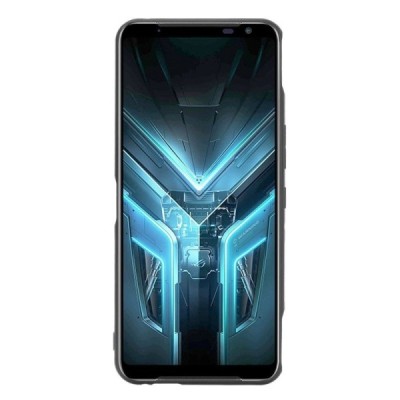 Asus Rog Phone 3 (ZS661KS) „Deluxe Leather“ melns ādas apvalks | Vacins.lv