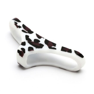 Balta, leoparda mīksta silikona elefona apakšbikses / Vacins.lv