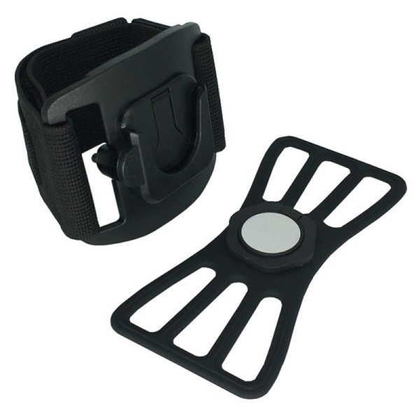 „Flexible“ Octopus dėklas sportui (raištis ant rankos) - juodas (L+ dydis)