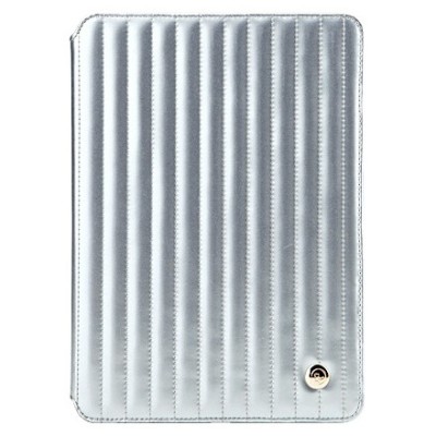 „8thdays“ Jessie's Melody prabangus atverčiamas sidabrinis Apple iPad Air dėklas / Priedai.lt