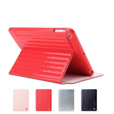 „8thdays“ Jessie's Melody prabangus atverčiamas raudonas Apple iPad Air dėklas / Priedai.lt