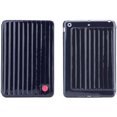 Tumši zils „8thdays“ Jessie's Melody atvērams Apple iPad Mini futrālis / Vacins.lv