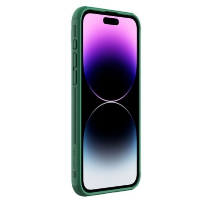 Apple iPhone 15 Pro Max „Nillkin“ CamShield Pro zaļš apvalks | Vacins.lv
