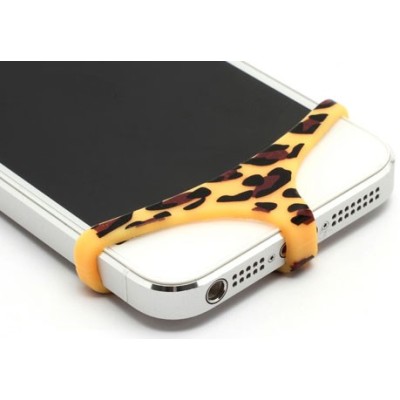 Telefono geltoni, leopardiniai, minkšto silikono apatiniai („triusikai“) / Priedai.lt